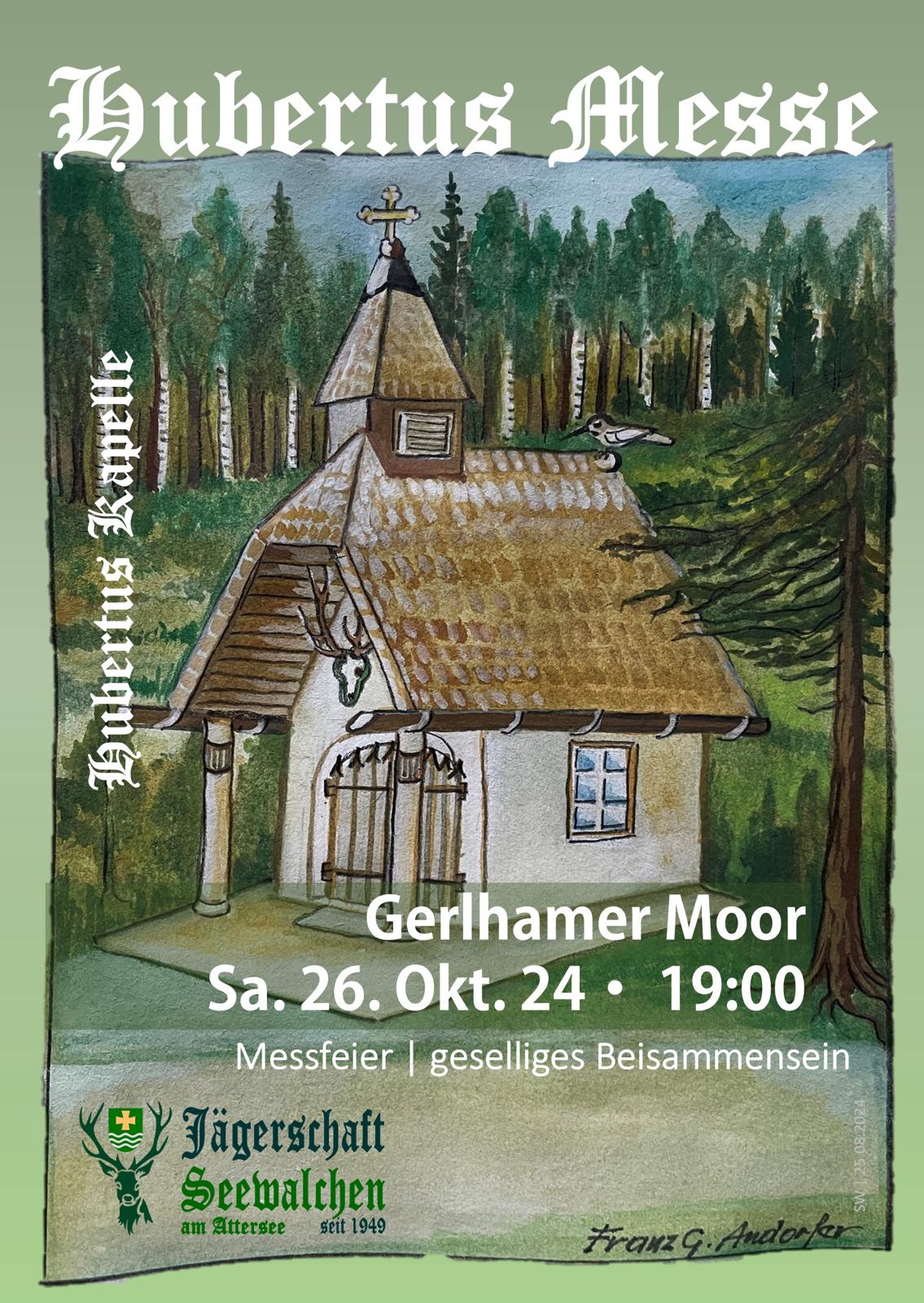 Hubertus-Messe Gerlhamer Moor, OÖ LJV