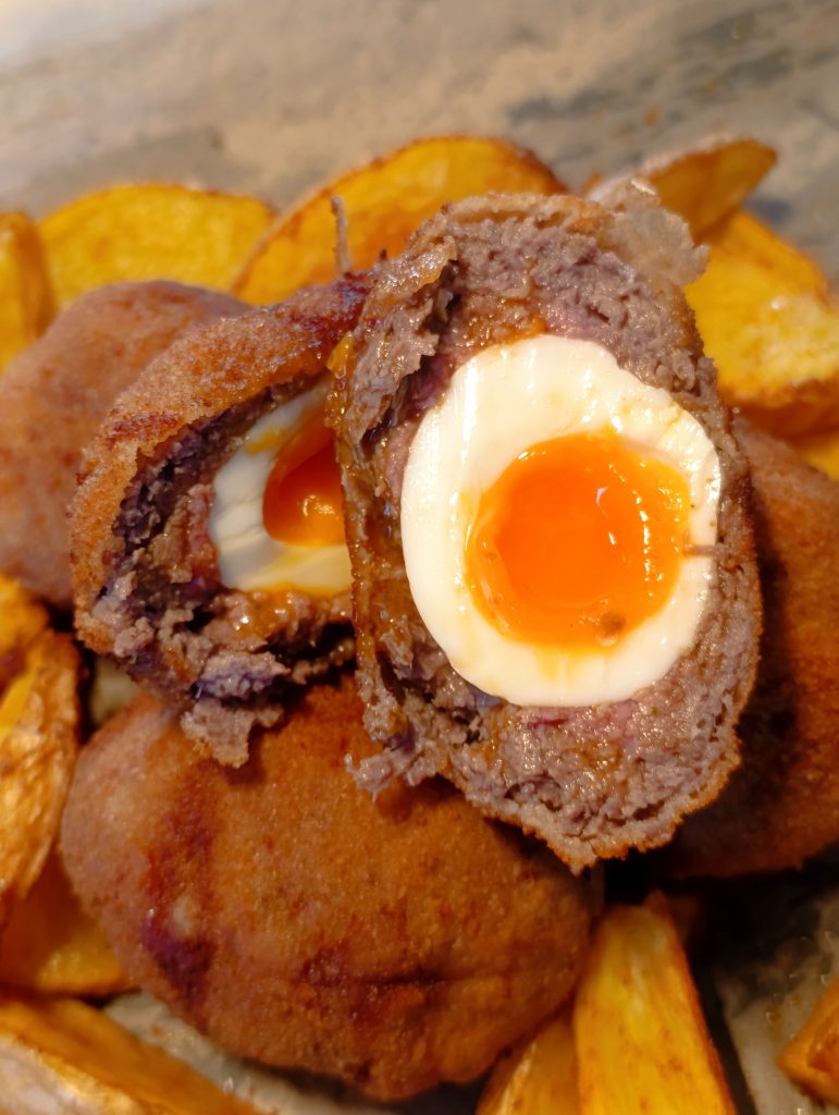 Scotch Egg vom Wild, OÖ LJV