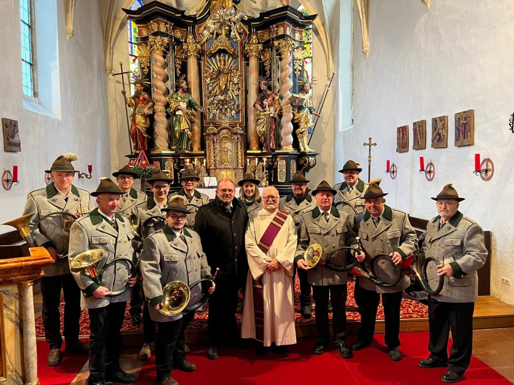 Jägermesse in der Pfarrkirche Rüstorf, OÖ LJV